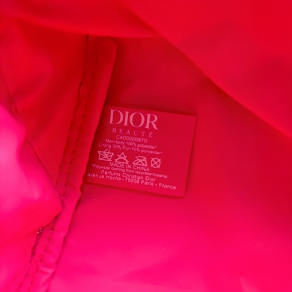 Dior beauty cosmetic bag - Picture 2 of 4